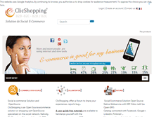 Tablet Screenshot of clicshopping.org